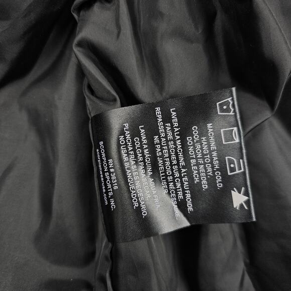 Scorpion EXO Motorcycle Jacket Womens Large Purple Armored Removable Liner Biker - Picture 8 of 10